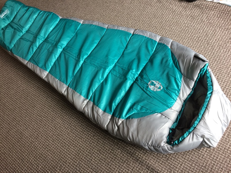 コールマンの冬用寝袋を購入しました！
